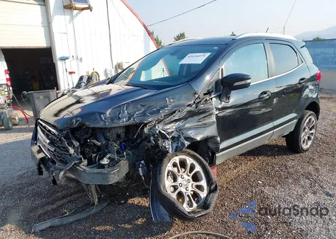 2019 Ford Ecosport Titanium from USA, damaged, VIN MAJ6S3KL3KC256864